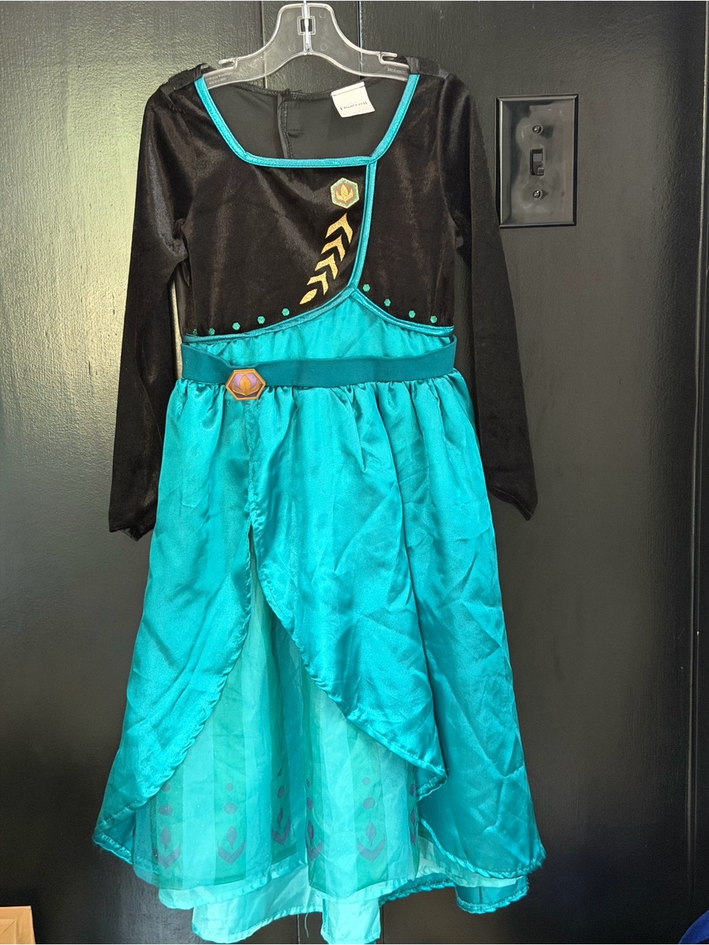 Disney Frozen 2 Queen Anna Costume Dress, sz 4-6X